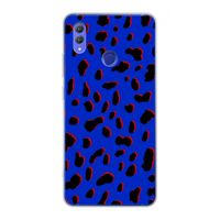 Blue Leopard: Honor Note 10 Transparant Hoesje