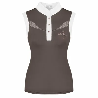 Fair play Cecile RG wedstrijdshirt taupe maat:36