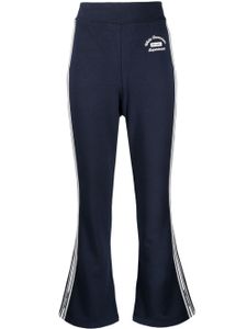 CHOCOOLATE pantalon de jogging à coupe évasée - Bleu