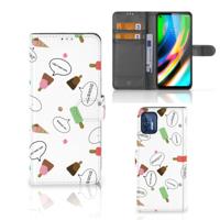 Motorola Moto G9 Plus | Book Cover | IJsjes
