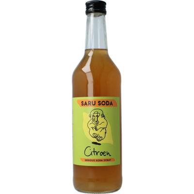 Saru Soda siroop citroen bio dem
