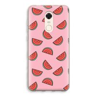 Watermeloen: Xiaomi Redmi 5 Transparant Hoesje