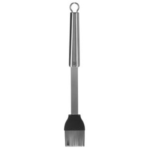 1x Bakkwast/invetkwast RVS/siliconen 30 cm keukenbenodigdheden