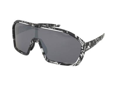 Zonnebrillen Alpina Bonfire Blackbird Matt/Gold Mirror