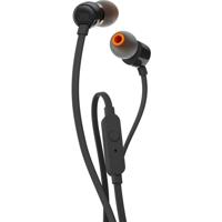 JBL T110 In Ear oordopjes Kabel Zwart Headset - thumbnail