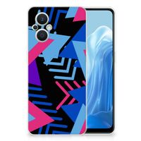 OPPO Reno8 Lite TPU Hoesje Funky Triangle - thumbnail