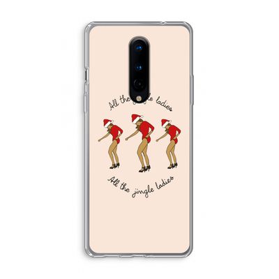 Jingle Ladies: OnePlus 8 Transparant Hoesje