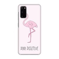 Pink positive: Volledig geprint Samsung Galaxy S20 Hoesje