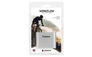 Kingston Technology USB3.2 Gen1 Workflow microSDHC/SDXC UHS-II kaartlezer met twee sleuven