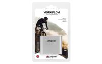 Kingston Technology USB3.2 Gen1 Workflow microSDHC/SDXC UHS-II kaartlezer met twee sleuven - thumbnail