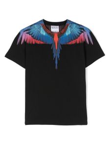 Marcelo Burlon County Of Milan Kids t-shirt Icon Wings en coton - Noir