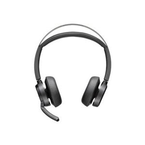 HP Poly Voyager Focus 2 On Ear headset Computer Bluetooth Stereo Zwart Noise Cancelling Headset