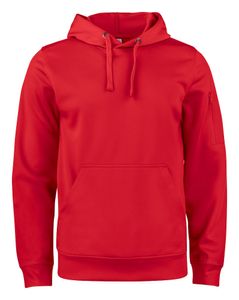 Clique 021011 Basic Active Hoody - Rood - XS