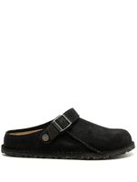 Birkenstock mules Lutry en daim - Noir