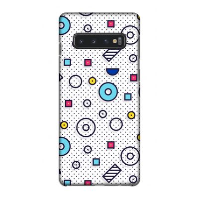 8-bit N°9: Samsung Galaxy S10 4G Volledig Geprint Hoesje
