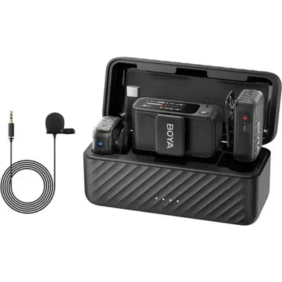 Boya Boyamic 2-01 Pro lavalier microfoon set