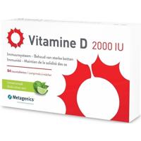 Metagenics Vitamine D 2000iu Kauwtabletten Limoensmaak 84Tabletten