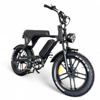 Ouxi V8/C80 Fatbike Zwart Mechanische Remmen - 25 KM/H - Elektrische Scooter