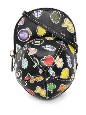 JW Anderson mini sac à bandoulière Cap - Noir