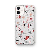 Terrazzo N°12: iPhone 12 mini Transparant Hoesje