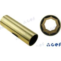 Cojinetes bronce-goma CEFMS028038 - COJINETE DE BRONCE 28X38X112 MM