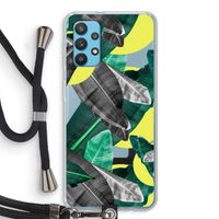 Fantasie jungle: Samsung Galaxy A32 4G Transparant Hoesje met koord