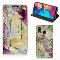 Bookcase Samsung Galaxy A30 Letter Painting