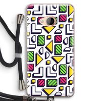 8-bit N°4: HTC U Play Transparant Hoesje met koord