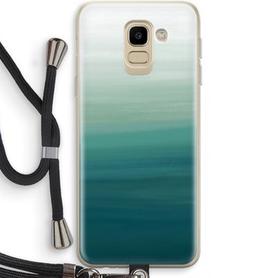 Ocean: Samsung Galaxy J6 (2018) Transparant Hoesje met koord