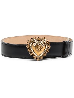 Dolce & Gabbana ceinture Devotion - Noir