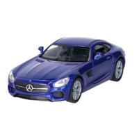 Speelgoed Mercedes Benz auto - blauw - die-cast metaal - 11 cm - Model AMG GT