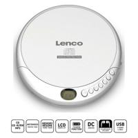 Lenco Draagbare CD MP3 speler anti-schok Zilver - CD-201SI