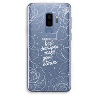 Good stories: Samsung Galaxy S9 Plus Transparant Hoesje