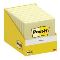 Zelfklevende briefjes Post-it 7100317841 Geel 76 x 76 mm A7 Standaard