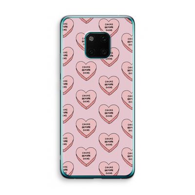 Chicks before dicks: Huawei Mate 20 Pro Transparant Hoesje