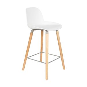 Tweedekansje Zuiver Albert Kuip barkruk H65 white