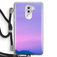 Sunset pastel: Honor 6X Transparant Hoesje met koord