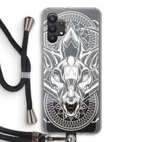 Oh Deer: Samsung Galaxy A32 5G Transparant Hoesje met koord