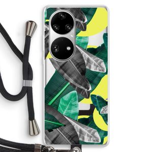 Fantasie jungle: Huawei P50 Pro Transparant Hoesje met koord
