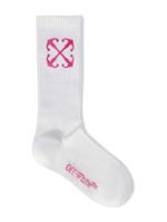 Off-White Kids chaussettes à motif Arrow - Blanc - thumbnail