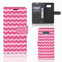 Samsung Galaxy S8 Plus | Telefoon Hoesje | Waves Pink