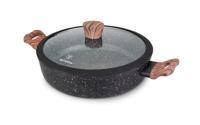 Westinghouse Hapjespan / sauteuse Marble Wood ø 28 cm / 4,5 liter - standaard anti-aanbaklaag