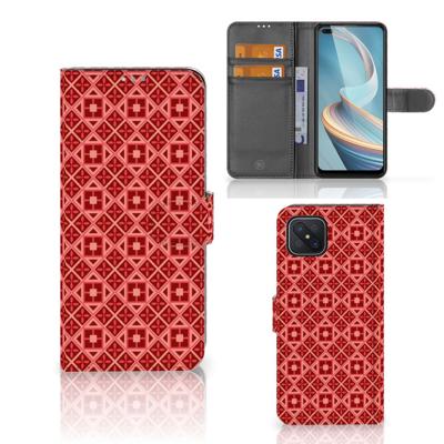 OPPO Reno4 Z | Telefoon Hoesje | Batik Rood