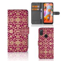 Wallet Case Samsung Galaxy M11 | A11 Barok Pink