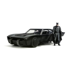 Batman 2022 Hollywood Rides Diecast Model 1/18 2022 Batmobile with Figure