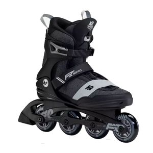 K2 F.I.T. 80 Pro Inline Skate Zwart Grijs 09.5 / 42.5 Zwart / Grijs