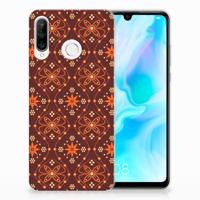 Huawei P30 Lite | TPU bumper | Batik Brown