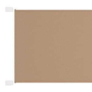 Luifel verticaal 60x600 cm oxford stof taupe