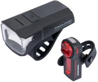 Trelock led verlichtingsset "lighthammer ls 480 / ls 740 signal"