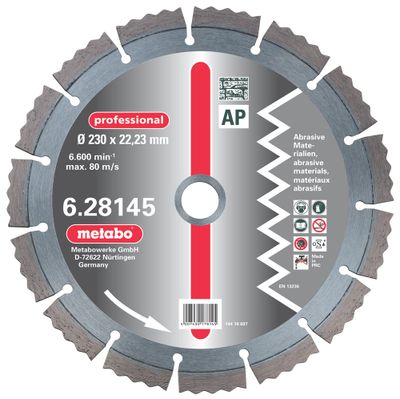 Metabo Accessoires Diamantschijf Ø 125x22,23 mm AP - 628142000